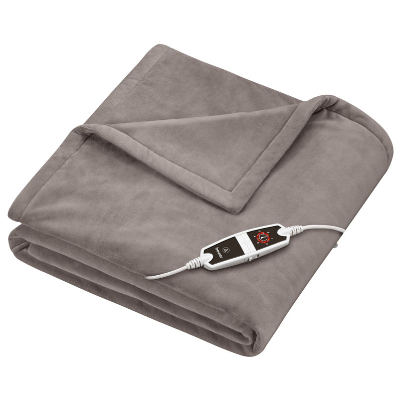Beurer XXL Cosy Heated Throw 200x150cm, Taupe