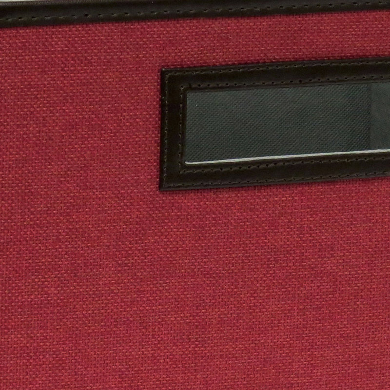 Bac de rangement en tissu Premium Cubeicals, Rouge rosé