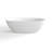 66.9" Freestanding Solid Surface Soaking Bathtub