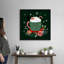 Reproduction d’art textuel sur toile, "Christmas comforts II" par Victoria Borges-974355269-974355279