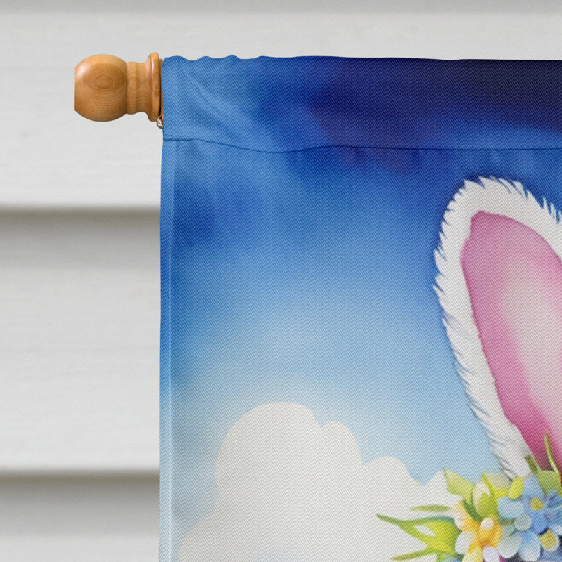 Easter Egg Hunt Double Sided 40'' H x 28'' W Polyester Easter House Flag