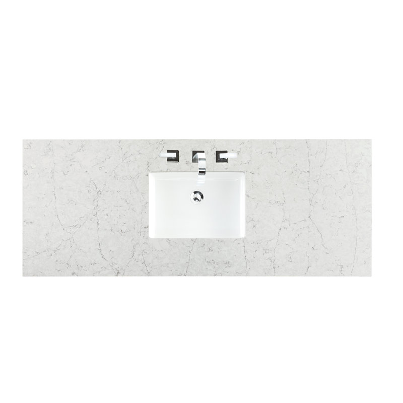 Portland 60'' W Single Vanity, Eternal Jasmine Pearl, Widespread
