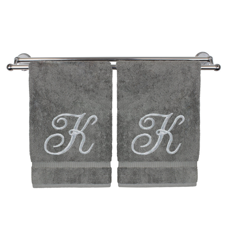 Super Plush Washcloth, White/Silver, K
