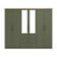 Cleverton 6 Door 3 Drawer Wardrobe with Mirror-1381146778