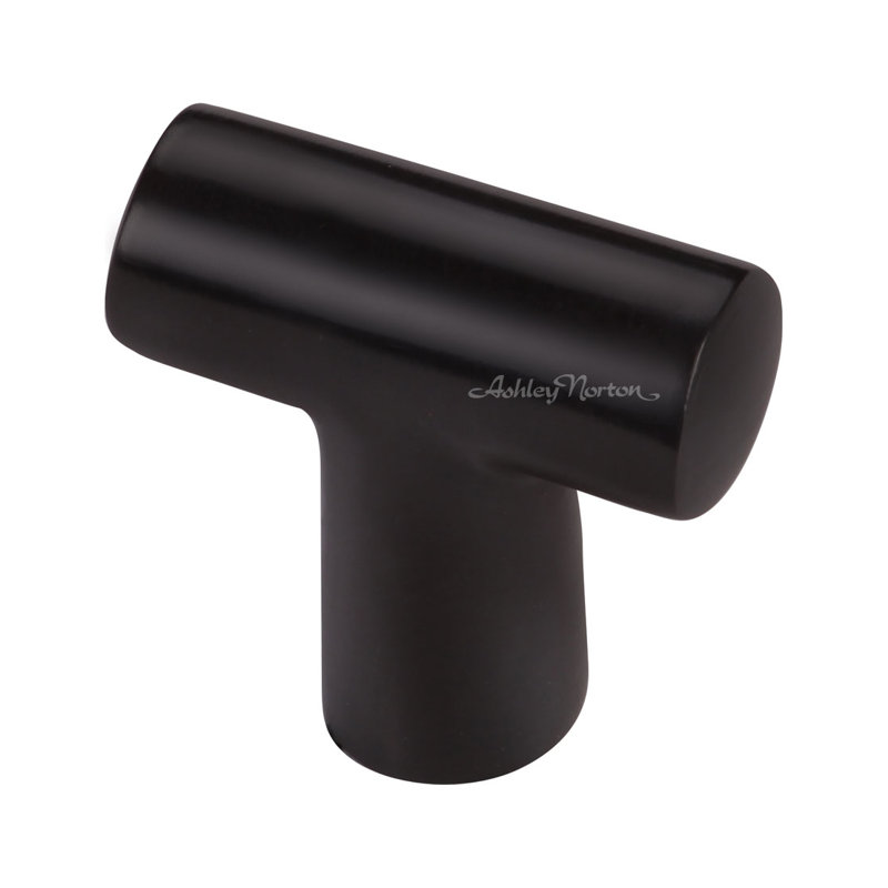 1 3/8" Length Bar Knob, Flat Black