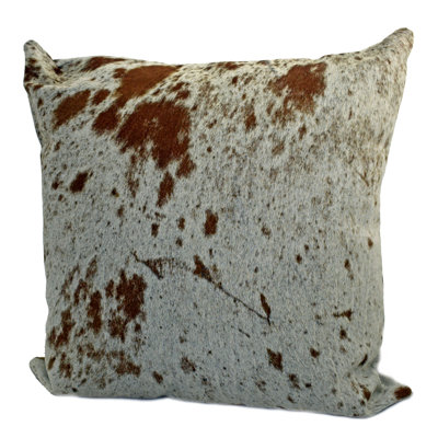  Leather Throw Pillow