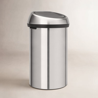 Brabantia 16gal Touch Top Trash Can