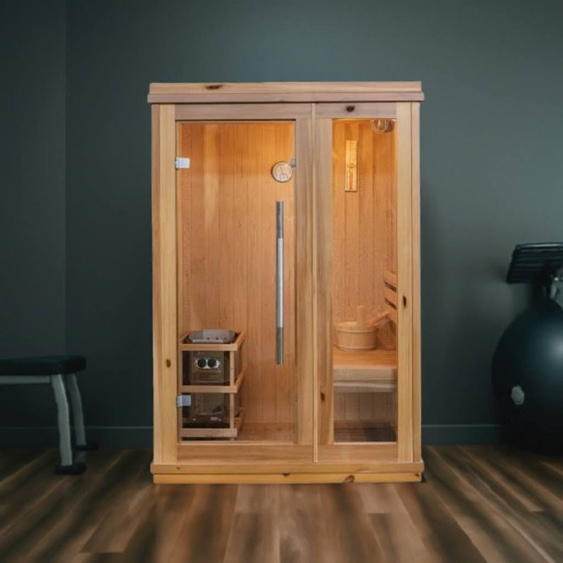 Aston 2-Person Natural Hemlock Traditional Sauna