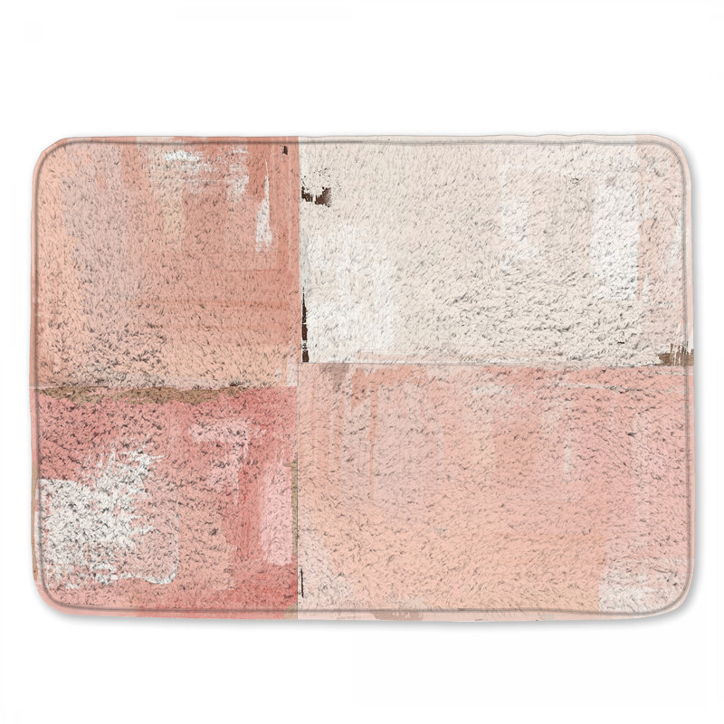 Tapis de bain Abstract Brush Strokes, L 24 po x L 17 po