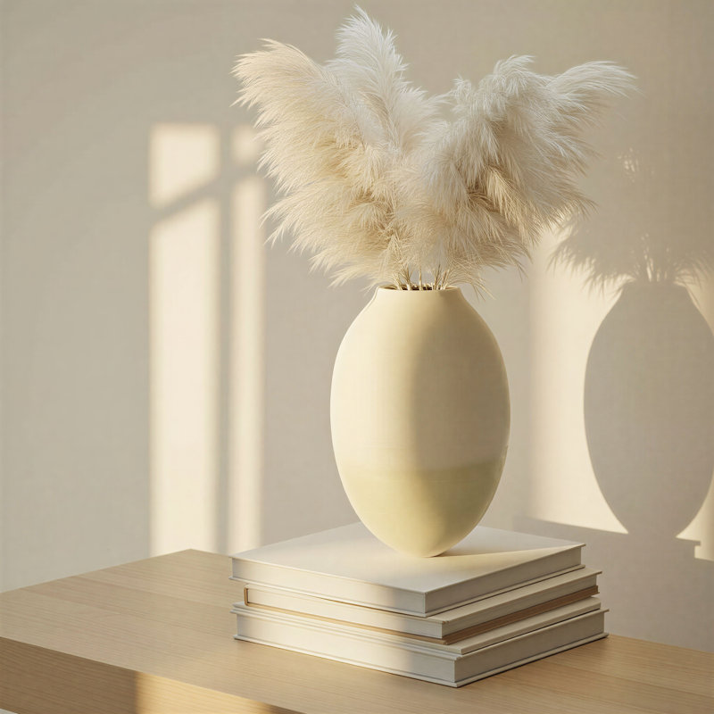 Vase en métal émaillé