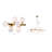Dreher Transitional 16 Light Gold Chandelier-29304935