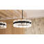 Luminaire suspendu doux 6 lumières Cloer-1753629656
