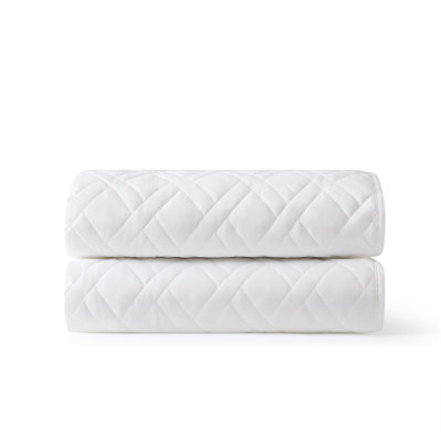 1-Piece King Premium Coverlet, White