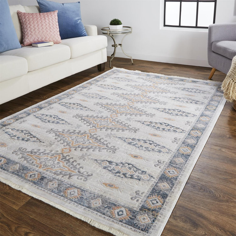 Wool Oriental Rug, Rectangle 3'6" x 5'6"