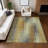 Machine Washable Indoor/Outdoor Millner ACN2261 Stripes Rug-1442929218