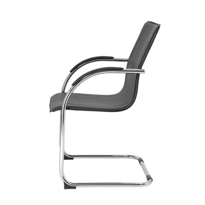 Chaise de salle d'attente en vinyle Narmin