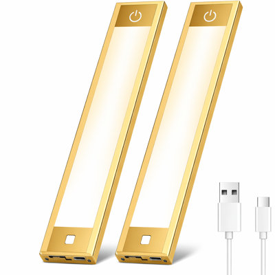 Bt09 Ultra-thin 0.35" Aluminum Motion Sensor Night Light - Rechargeable Magnetic Wall-mounted Led Panel, 3000k/4000k/6000k Glow For Wardrobe/cabinet/bedroom/nurses- Seamless Area Lighting, No Visible Dots