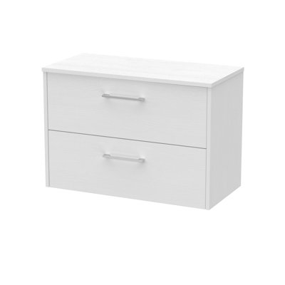 Juno 80m Wall Mounted Single Bathroom Vanity Base Only