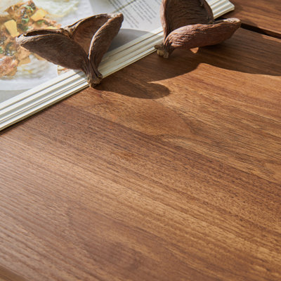 Modern Rectangular Coffee Table, Pretty Wood Texture
