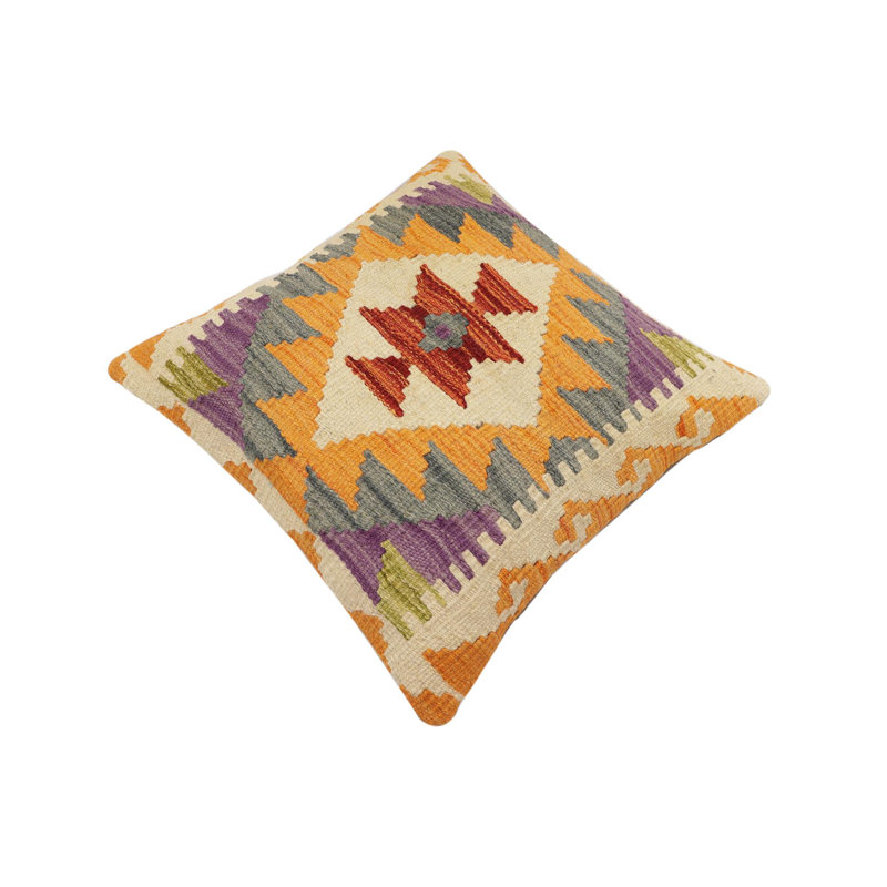 Housse et insert de coussin carré 100% laine