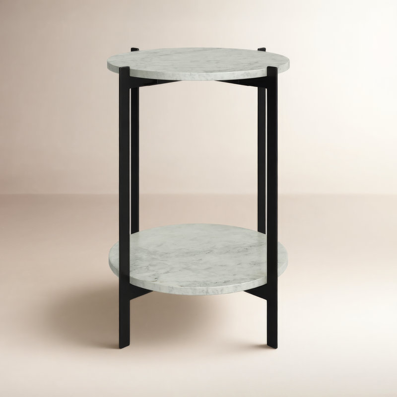 Melanie Marble End Table