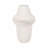Sculptural 3D Printed Tall Vase for Home Decor – Modern Chic Flower Vase for Coffee Table Decor, Living Room Accent, or Office Styling – Ivory-1003476132