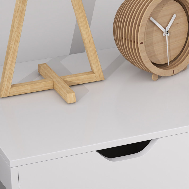78 cm W 5 -Drawer Filing Cabinet, White