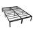 Modern Black Twin Xl Steel Platform Foundation, Strong For Heavy - Duty Use And Under Bed Storage Foundation With Build-1241699076