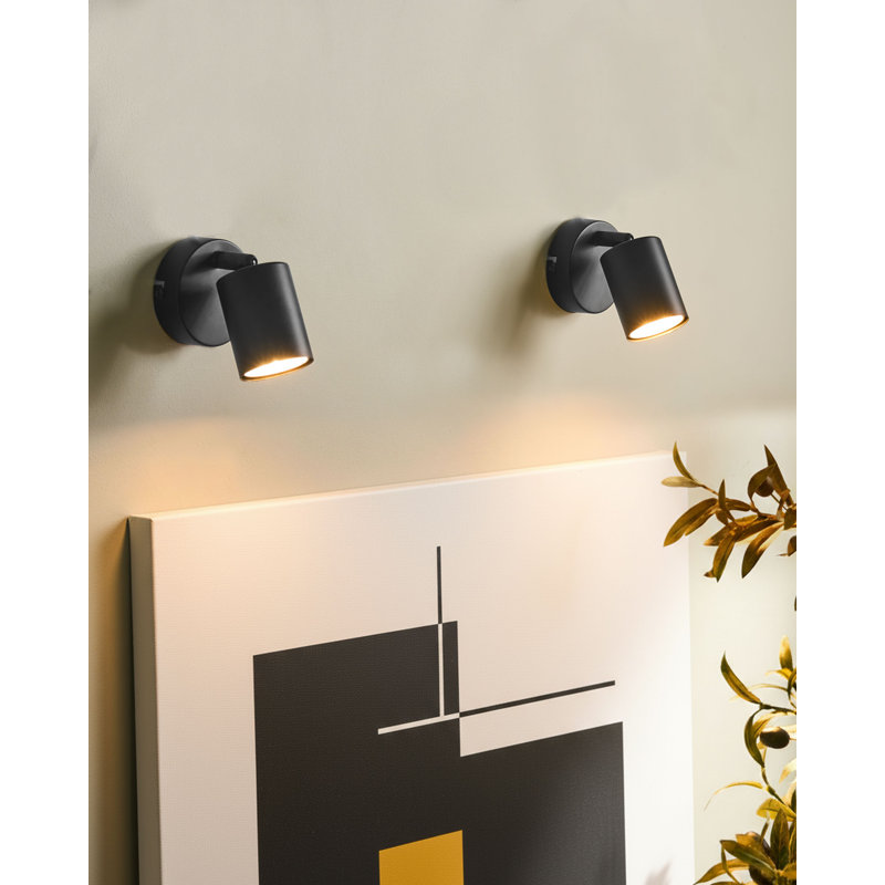 Iron Spotlight, Satin Black