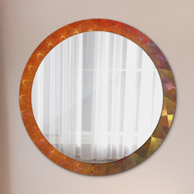 Huldar Glass Flat Wall Mirror