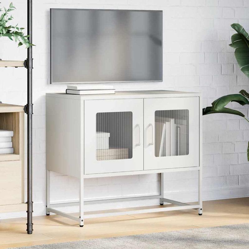 Amrina TV Stand for TVs up to 28", White