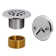 1-3/8" Fine Thread Bathtub Drain Trim with Trip Lever and Conversion Adaptor
