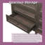 Commode 9 tiroirs 55 po Rustic-2067042336