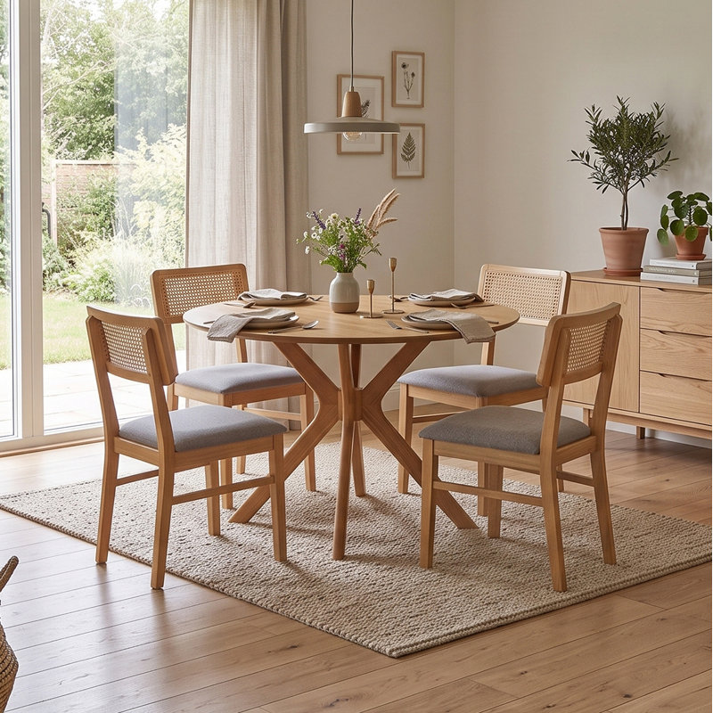 Solid Wood Dining Set