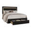 Lit plateforme tapissier avec rangement Gouker-759628397-759628398