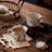 Vintage Ceramic Coffee Cup Set
