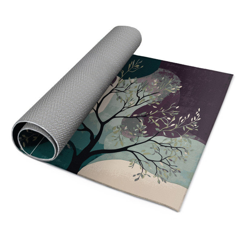 Tapis intérieur et extérieur Emerald Enchantment, Rectangulaire 3 pi x 5 pi