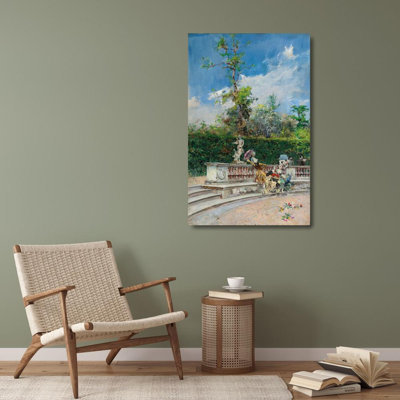 "The Domes" by  Giovanni Boldini - Gallery Wrap Canvas Wall Art