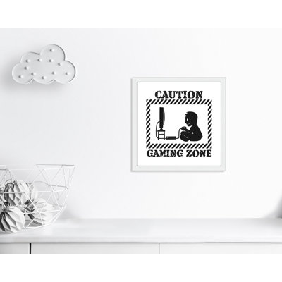 Impression sur papier Juvenile Gaming Gaming Zone Kids