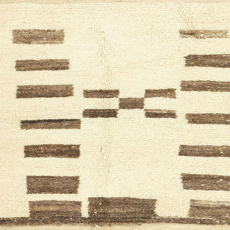 Wool Abstract Indoor Rug, Square 6'