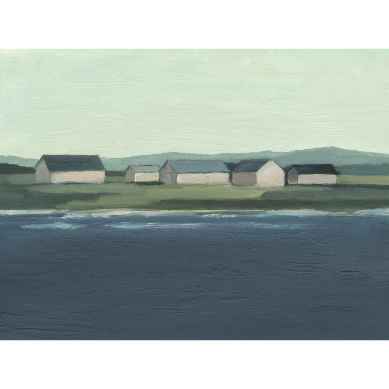 Lakeside Coast I by Ethan Harper - Wrapped Canvas Print, 81 cm H x 122 cm W