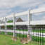 43cm x 33cm Metal Garden Fence Panels, 10/25 Pack, No-Dig, Black-130055863