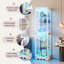 6-Tier Display Cabinet with Human Body Sensor RGB Lights-123039178