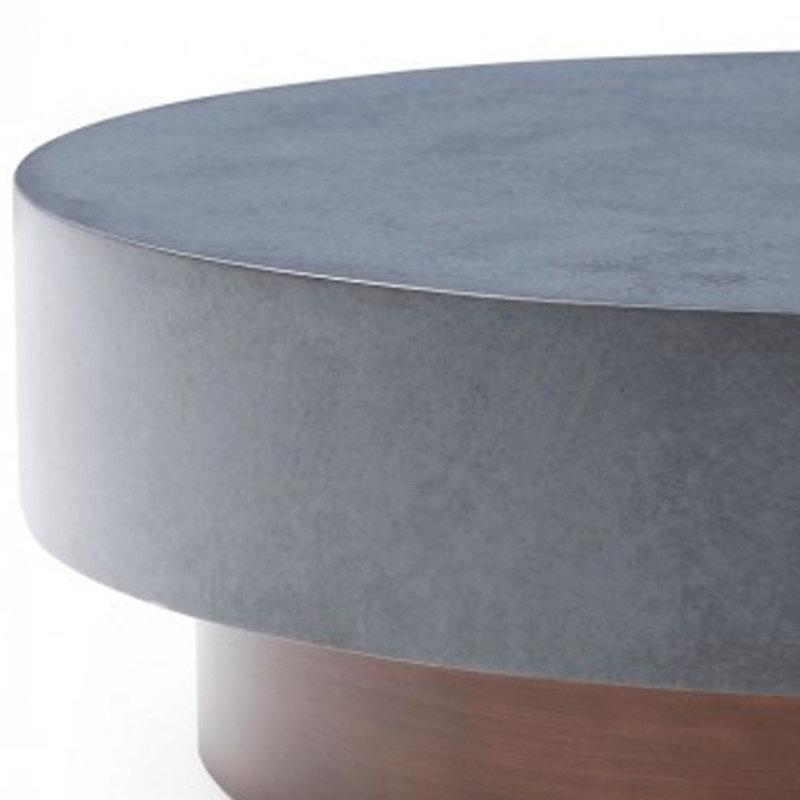 Table basse cylindrique