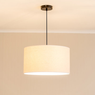 25 cm H Drum Lamp Shade ( Slip-On )