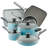 High Performance Cookware Pots and Pans Set, 17 Piece-14824357