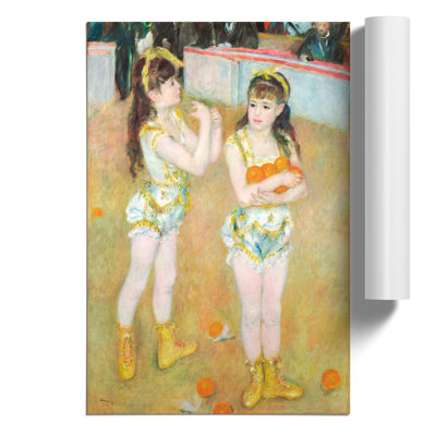 Acrobats at the Cirque Fernando by Pierre Auguste Renoir - Frameless Print