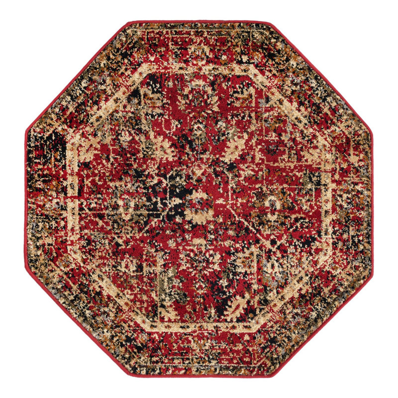 Alameda Geometric Indoor Rug, Octagon 3'1"