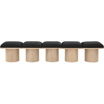Horatia Boucle Upholstered Bench