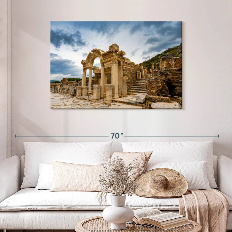 Ravi Ephesus Ruins, 30" H x 45" W